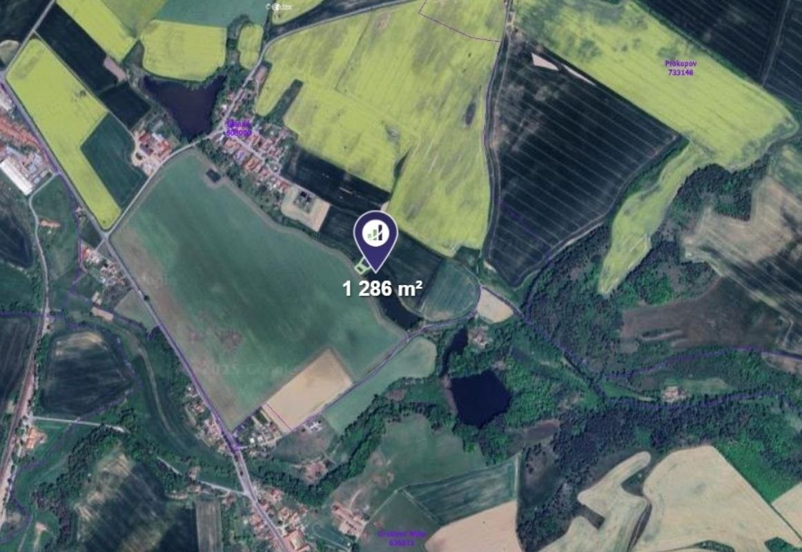 Prodej zemědělský pozemek - Blanné, 1 286 m²