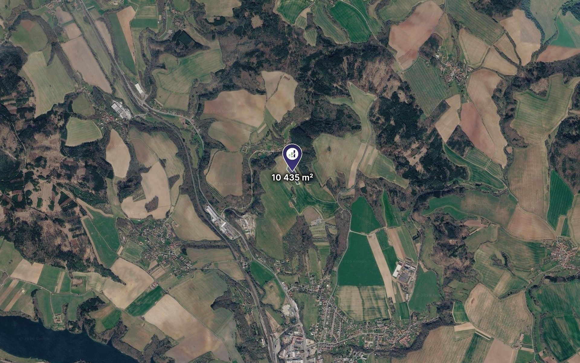 Zemědělské pozemky, Letovice, 10 435 m² - 2