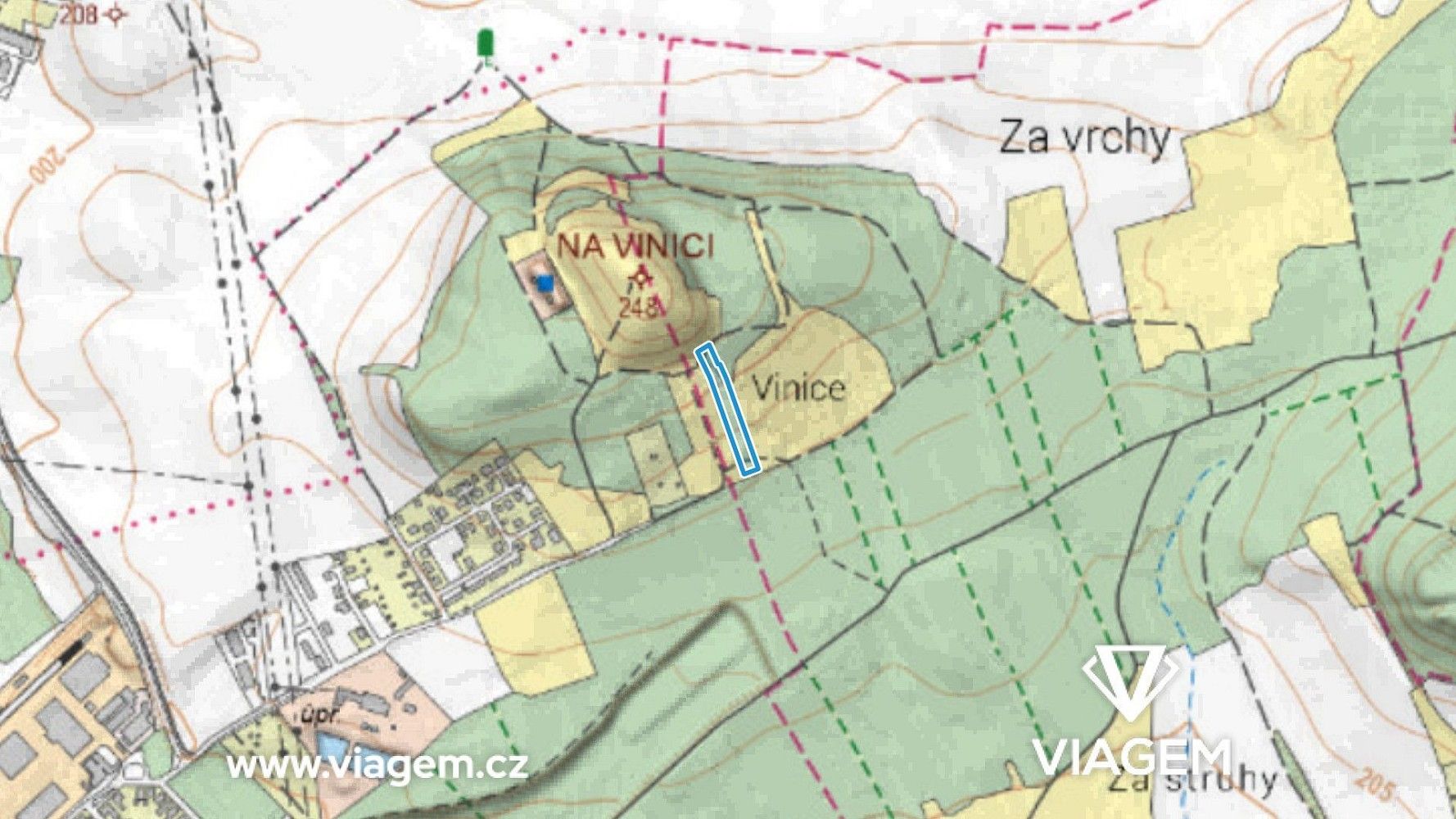 Prodej zahrada - Tři Dvory, okres Kolín, Středočeský kraj - 1