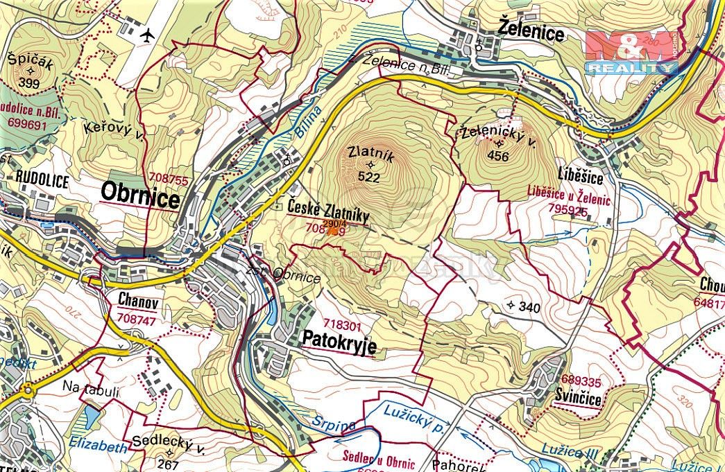 Prodej pozemek - Obrnice, okres Most, Ústecký kraj - 5