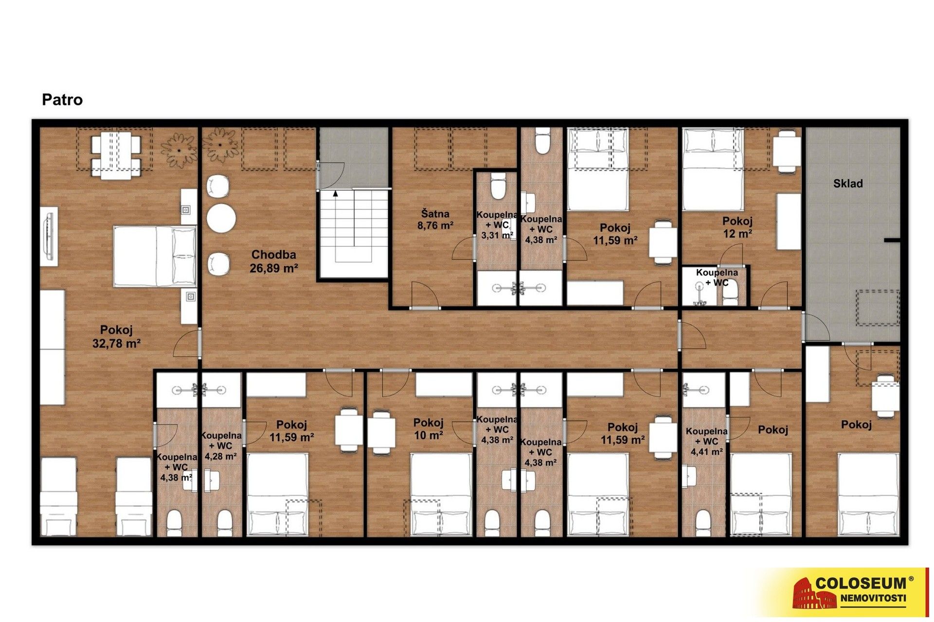 Ubytovací zařízení · 292 m² · Hodonín - 4