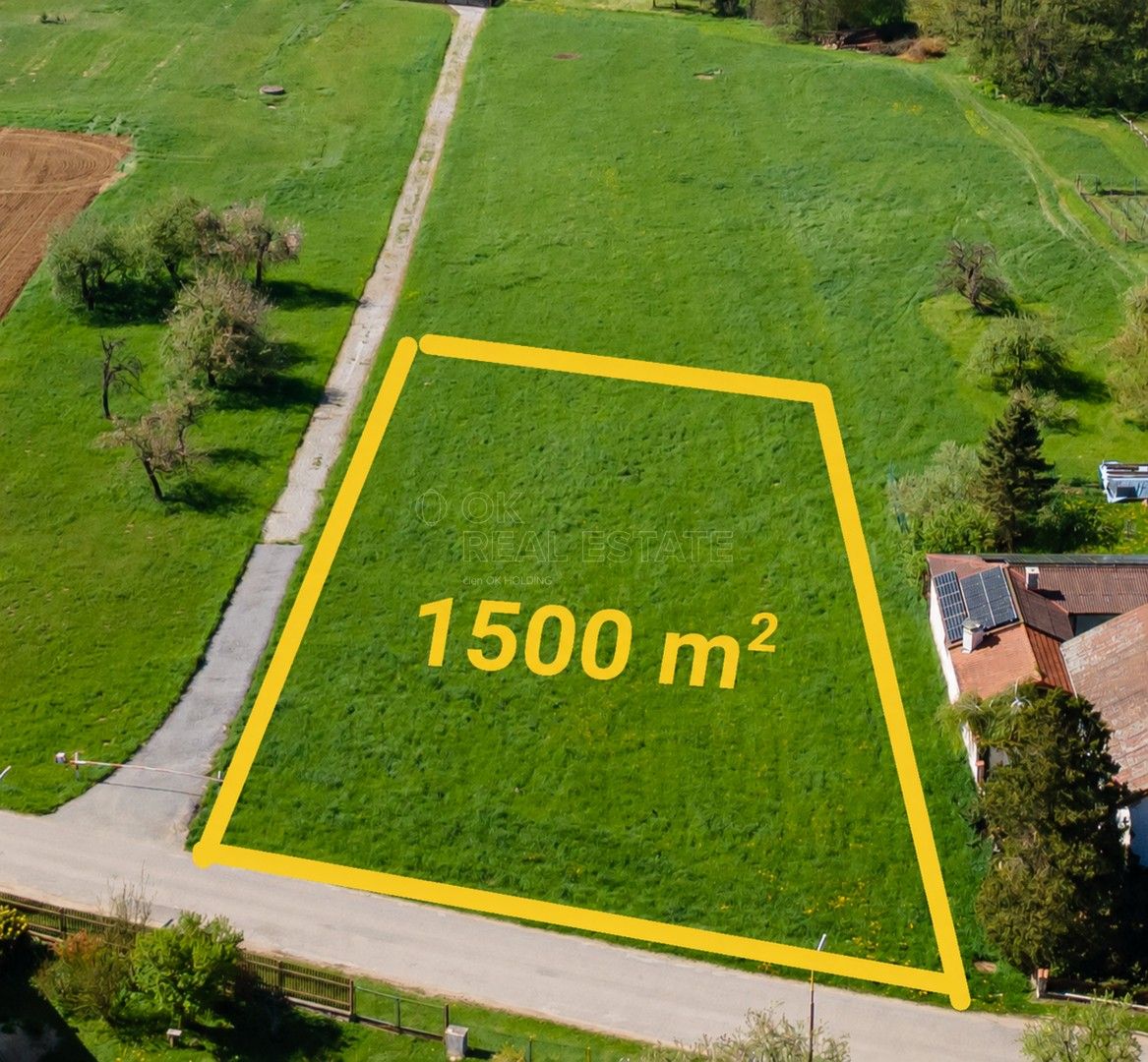 Pozemek pro bydlení, 1 500 m²