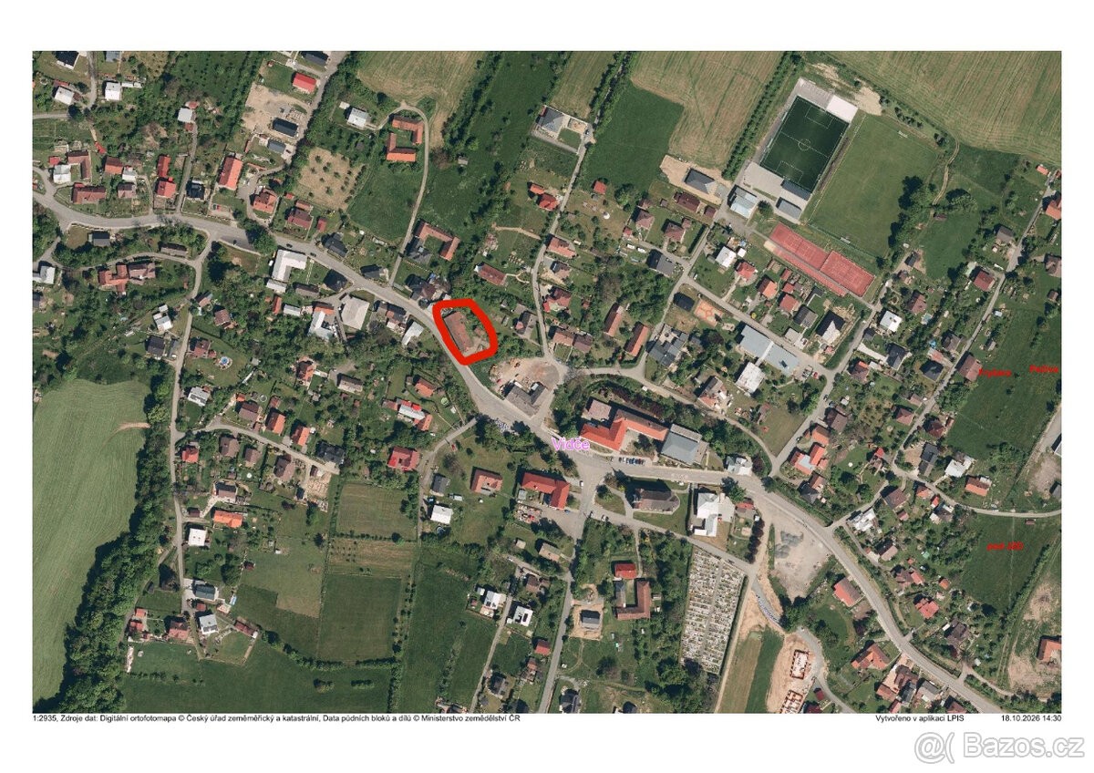 Prodej pozemek pro bydlení - Vidče, 756 53 - 2