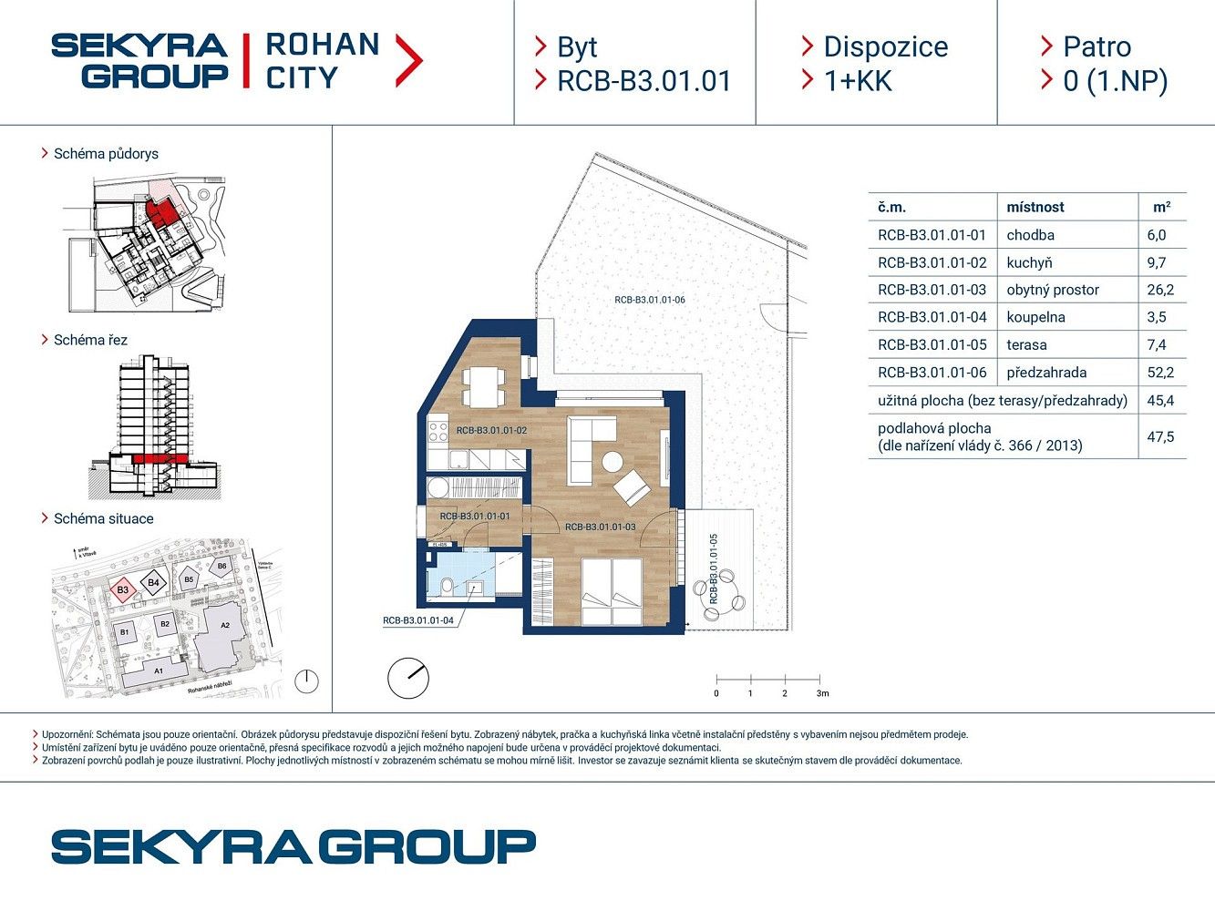 1+kk, Praha - Karlín, okres Praha 8, Hlavní město Praha, 45 m² - 2