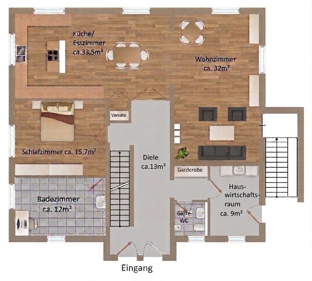 Rodinné domy, , Šlesvicko-Holštýnsko, 250 m² - 1