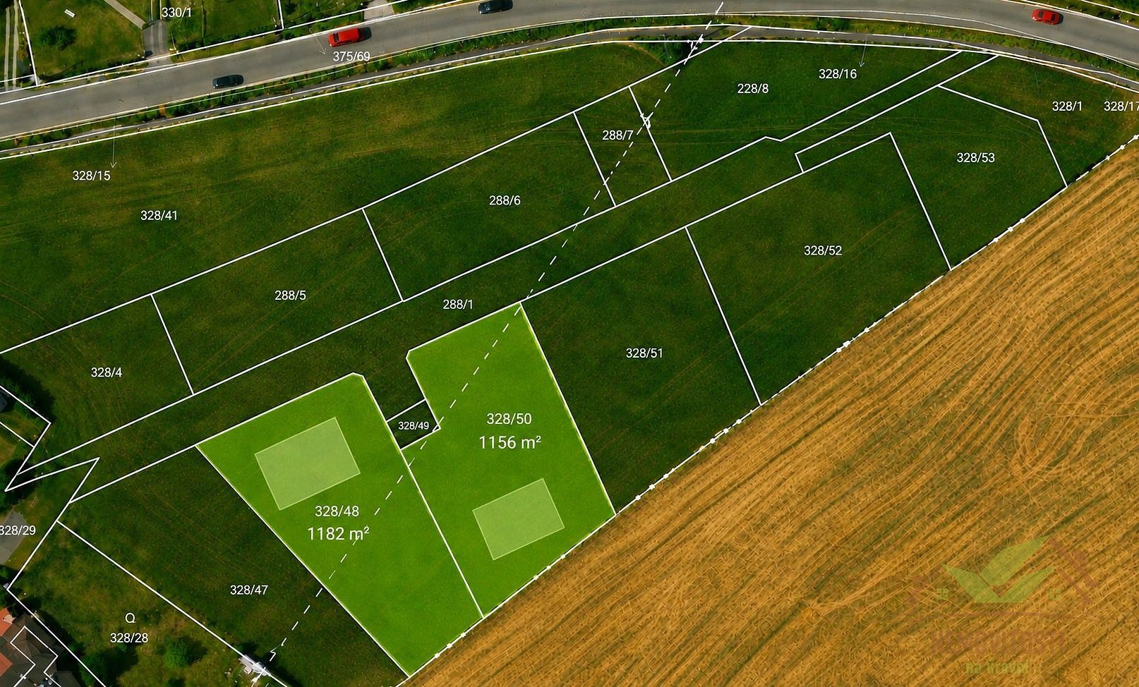 Pozemky pro bydlení, Útušice, okres Plzeň-jih, Plzeňský kraj - 2
