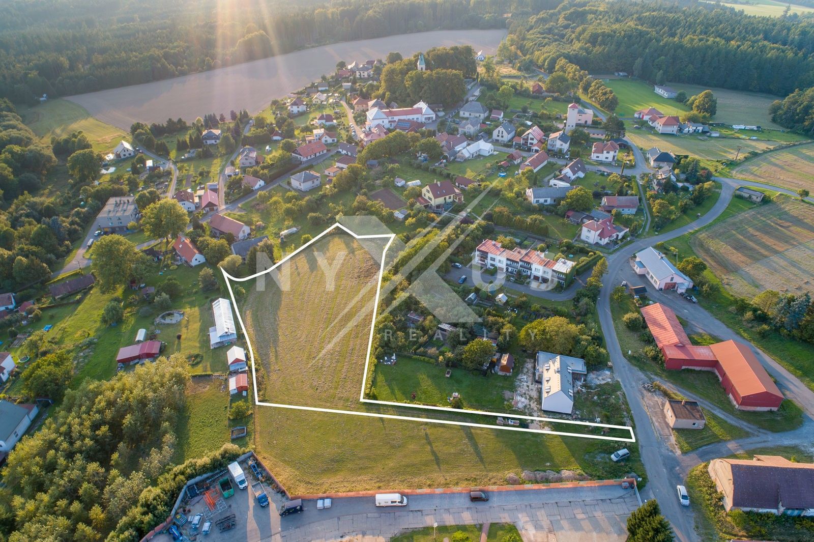 Pozemky pro bydlení, Míčov-Sušice, 4 849 m²