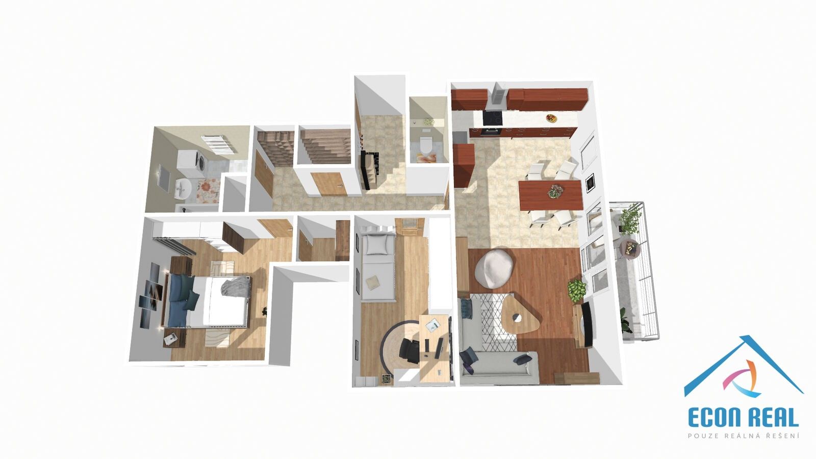Byt 3+kk · 77 m² · Symfonická 1496, Praha Stodůlky - 4
