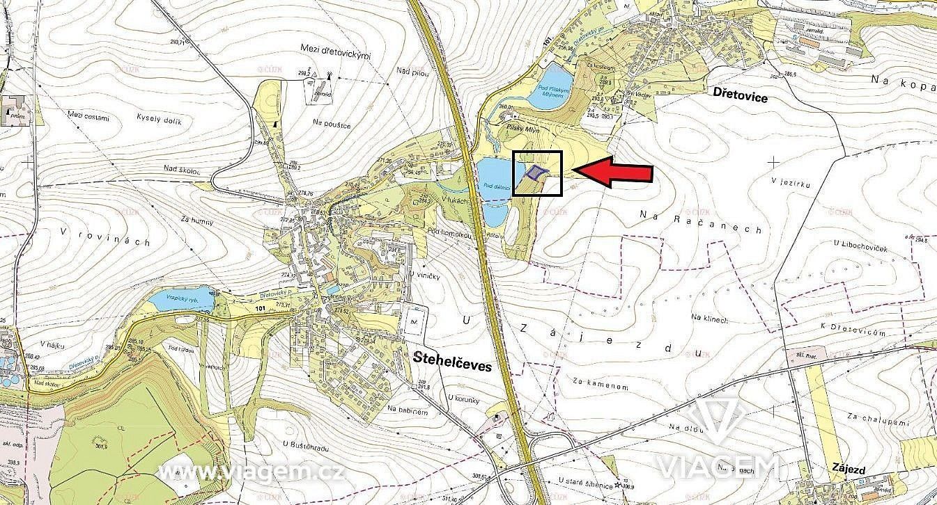 Pozemek · Dřetovice, okres Kladno, Středočeský kraj - 3