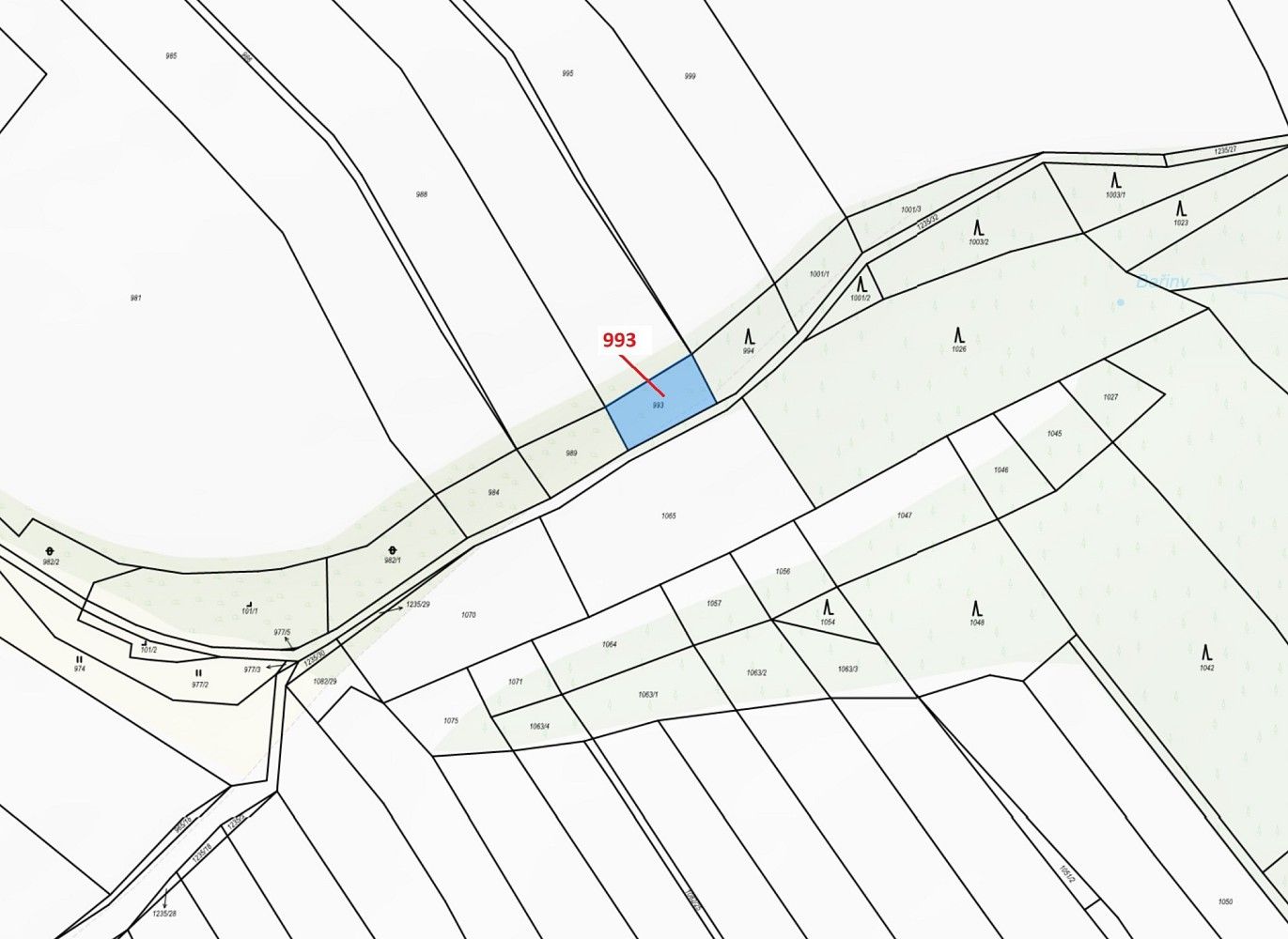 Pozemek · Borovník, okres Brno-venkov, Jihomoravský kraj - 3
