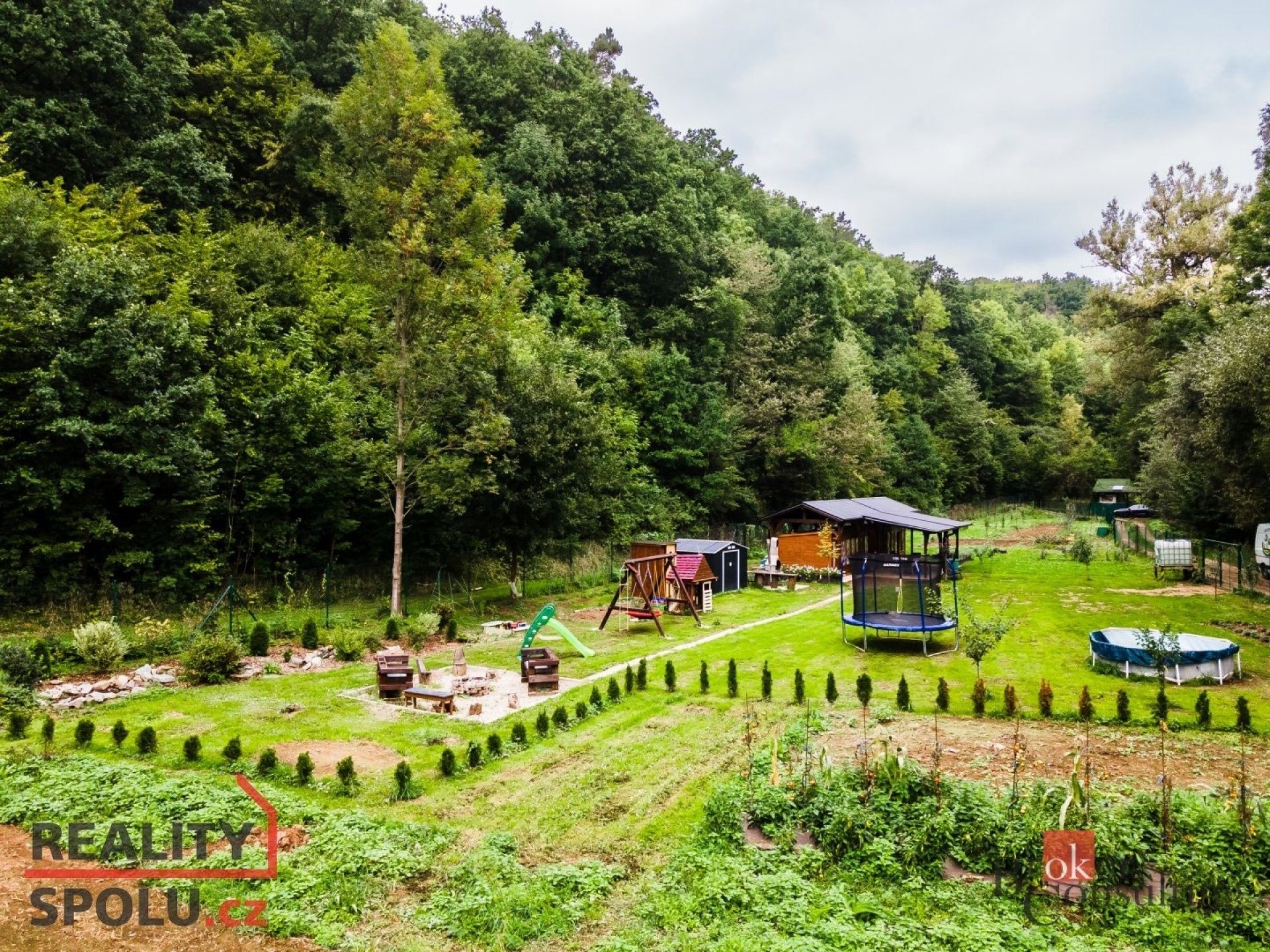 Zahrady, Lhota Rapotina, 1 578 m²