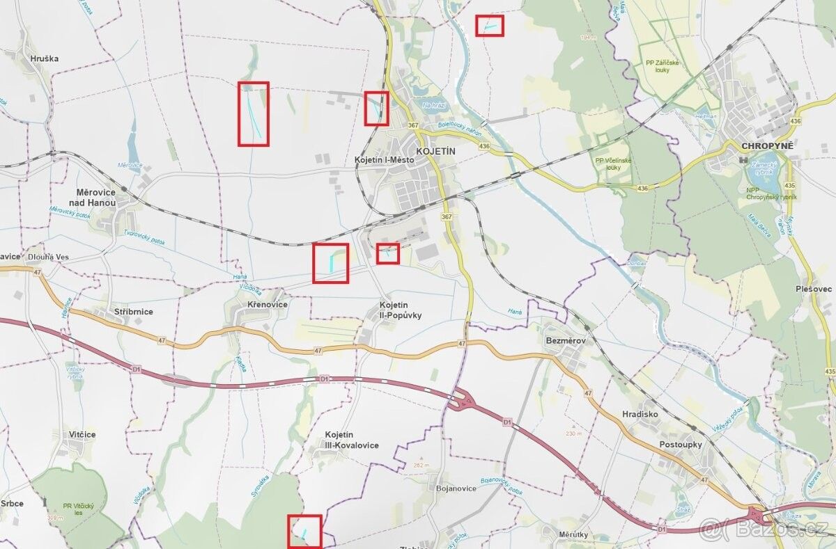 Prodej pozemek pro bydlení - Kojetín, 752 01