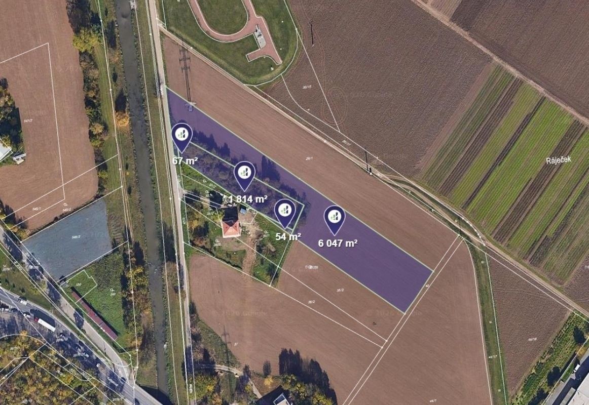 Zemědělské pozemky, Brno, 7 982 m²