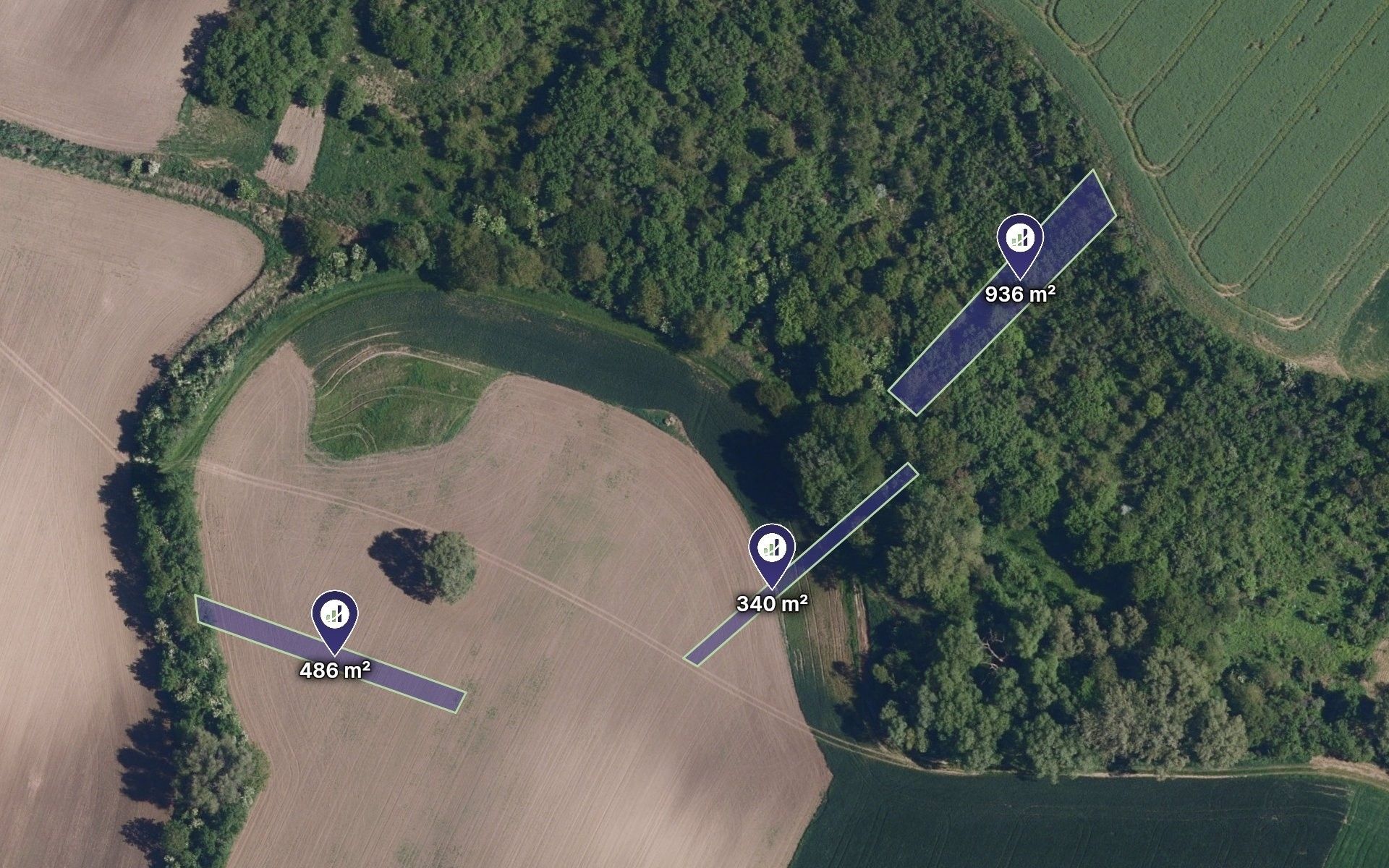Prodej zemědělský pozemek - Klobouky u Brna, 4 813 m² - 2