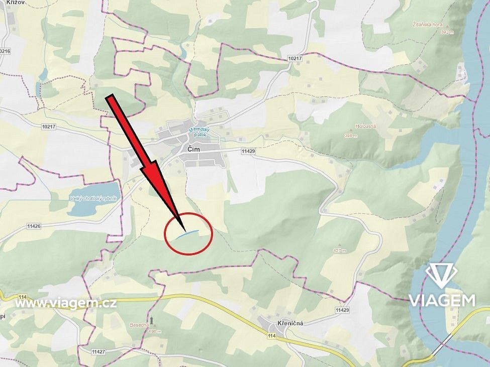 Prodej les - Čím, okres Příbram, Středočeský kraj - 5
