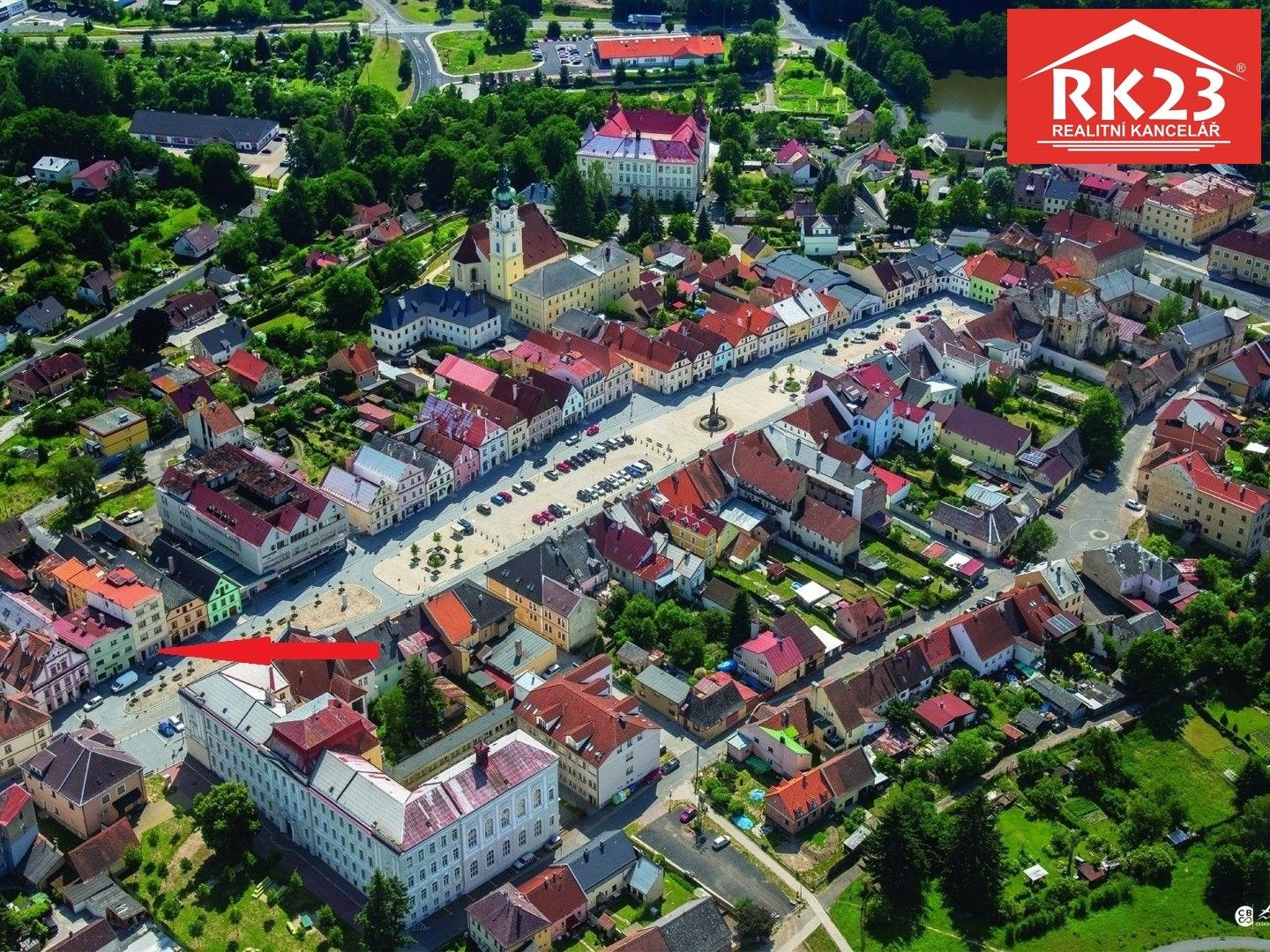 Pronájem obchodní prostory - náměstí Svobody, Planá, 41 m² - 5