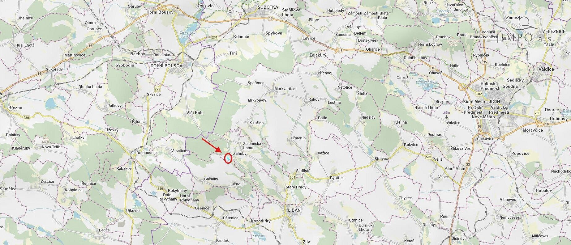 Zemědělský pozemek · Zelenecká Lhota - Záhuby, okres Jičín - 3