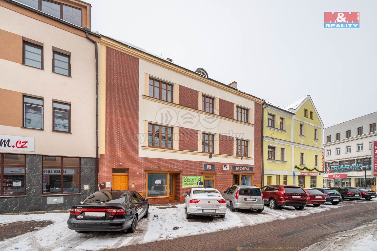 Činžovní domy, Komenského, Kladno, 466 m²