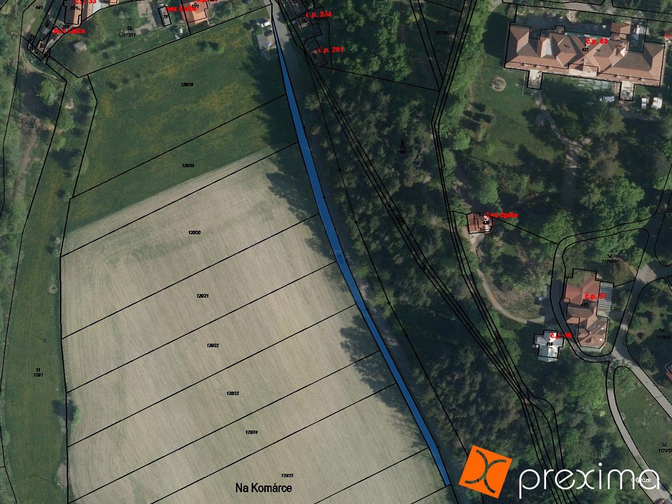 Zemědělské pozemky, Luže, okres Chrudim - 1