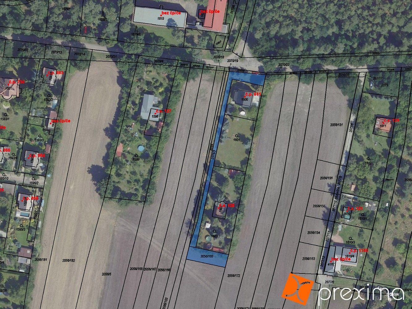 Pozemky pro bydlení, Sadská, okres Nymburk, Středočeský kraj - 1