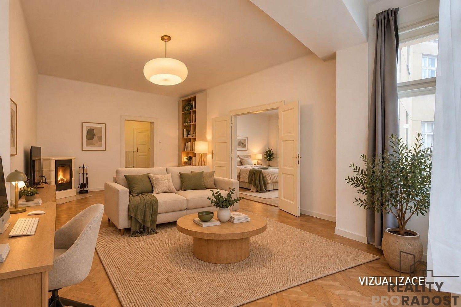 Prodej byt 3+kk - Heřmanova, Praha 7 - Holešovice, 85 m² - 5