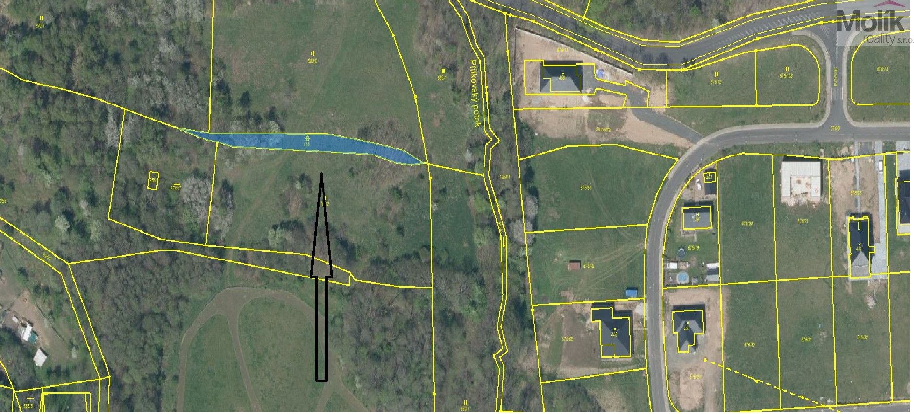 Prodej pozemek pro bydlení - Přítkov, Proboštov, 6 694 m²
