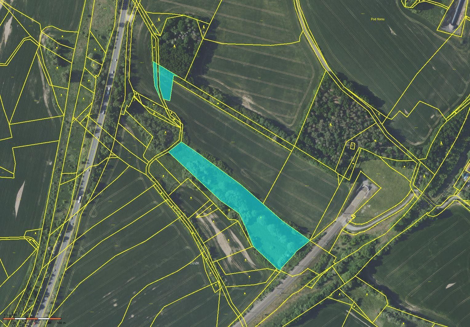 Zemědělské pozemky, Petrovice, Bystřice, 18 096 m²