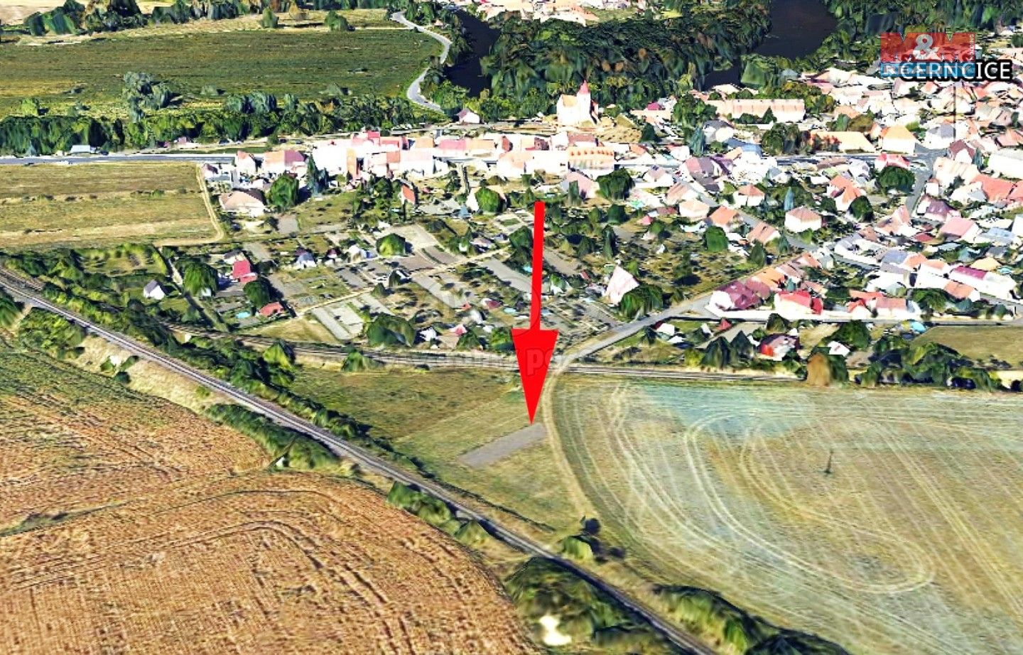 Prodej zemědělský pozemek - Černčice, 775 m²