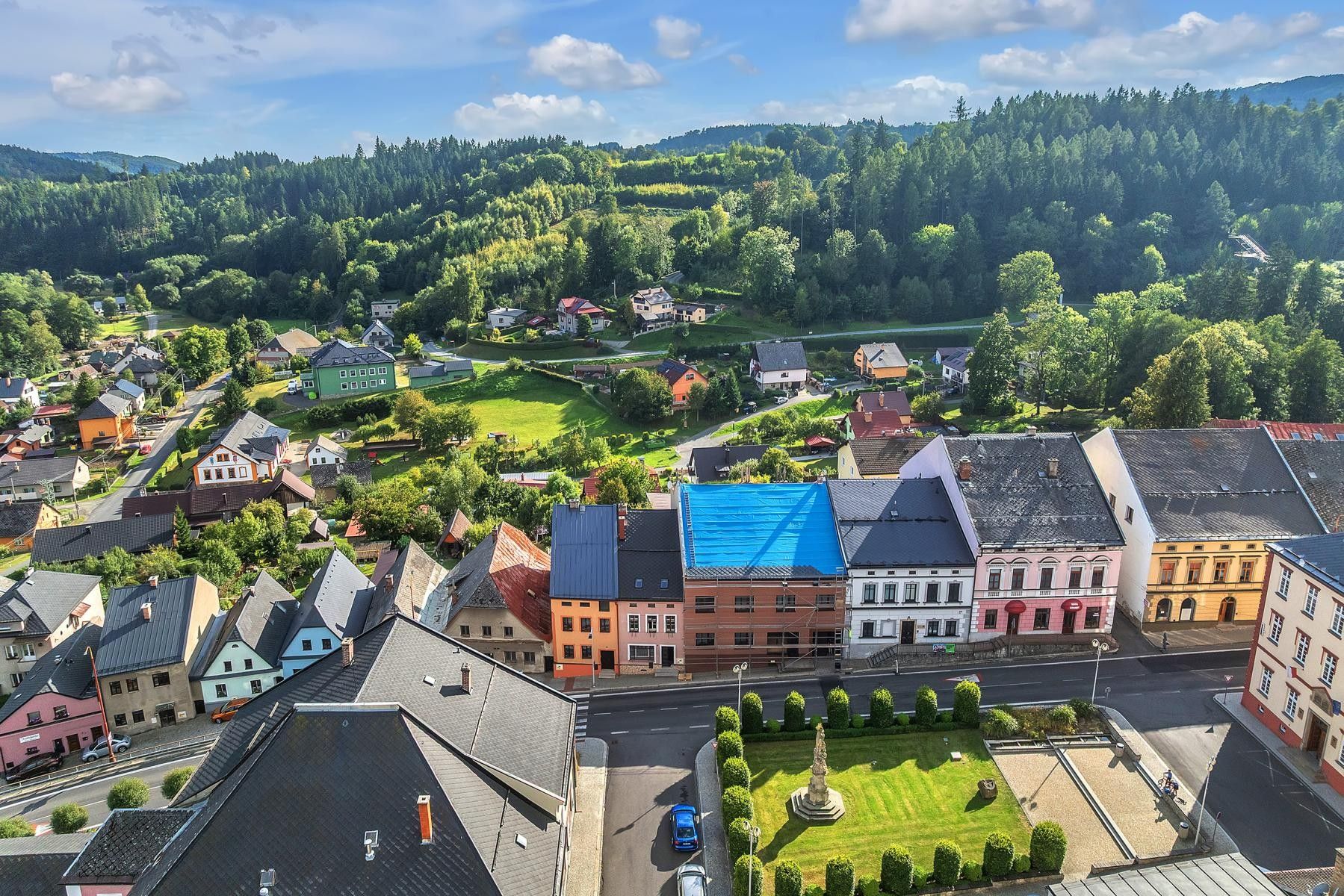 Prodej rodinný dům - nám. Míru, Štíty, 170 m²