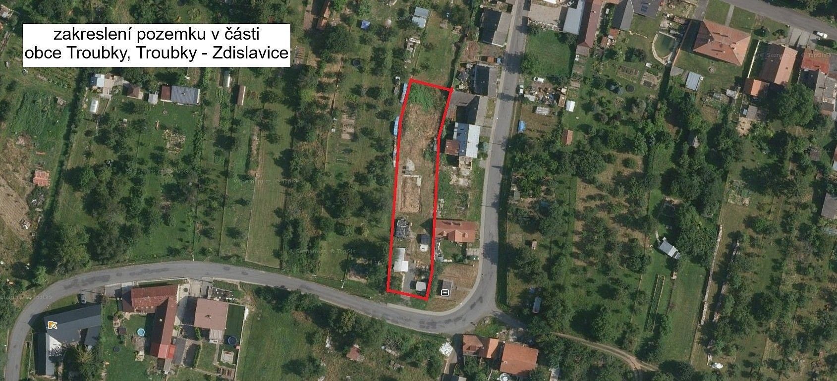 Pozemky pro bydlení, Troubky-Zdislavice - Troubky, okres Kroměříž - 2