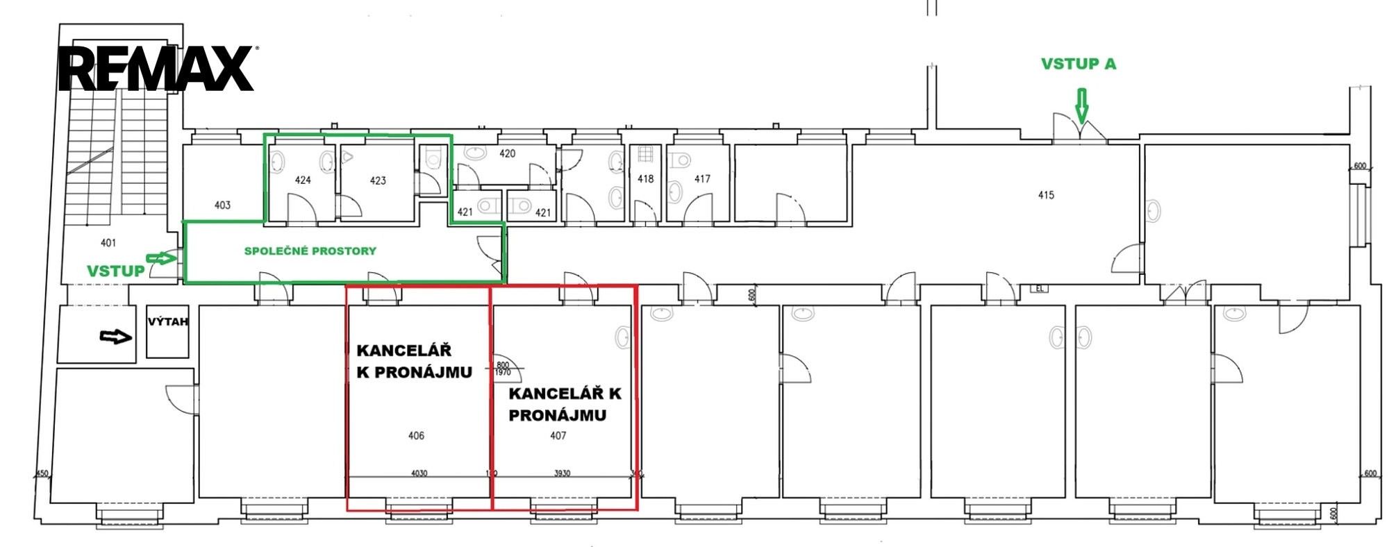 Kancelář · 44 m² · Ostrava - Moravská Ostrava, okres Ostrava-město, Moravskoslezský kraj - 3