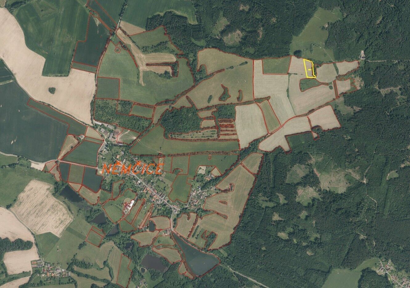 Prodej zemědělský pozemek - Předslav Němčice, 6 712 m² - 2