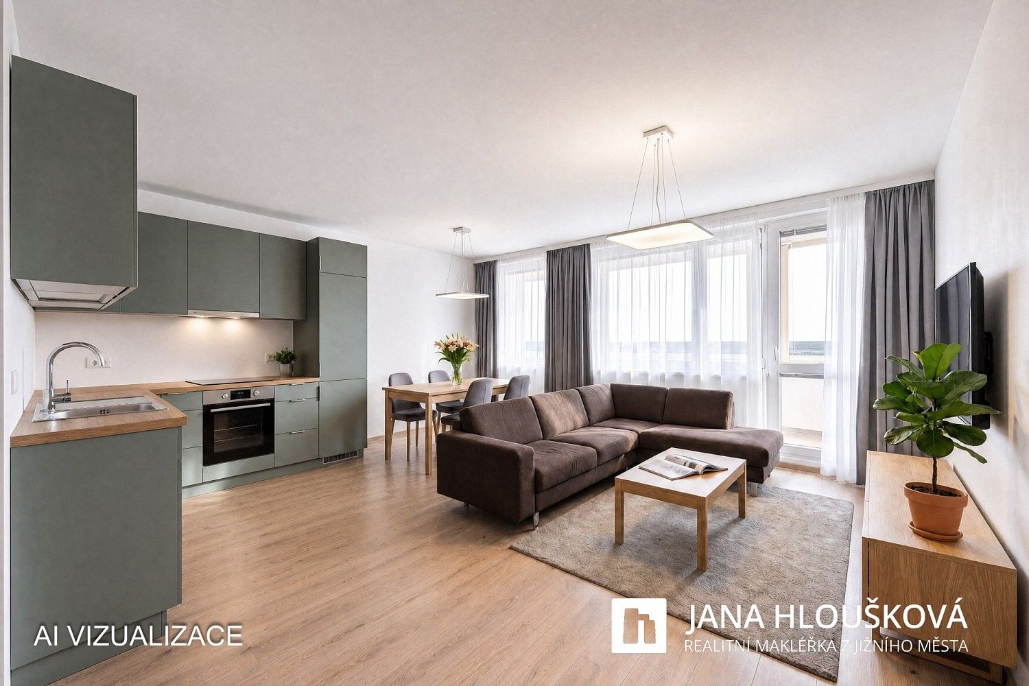 3+1, Praha - Chodov, okres Praha 11, Hlavní město Praha, 73 m² - 1
