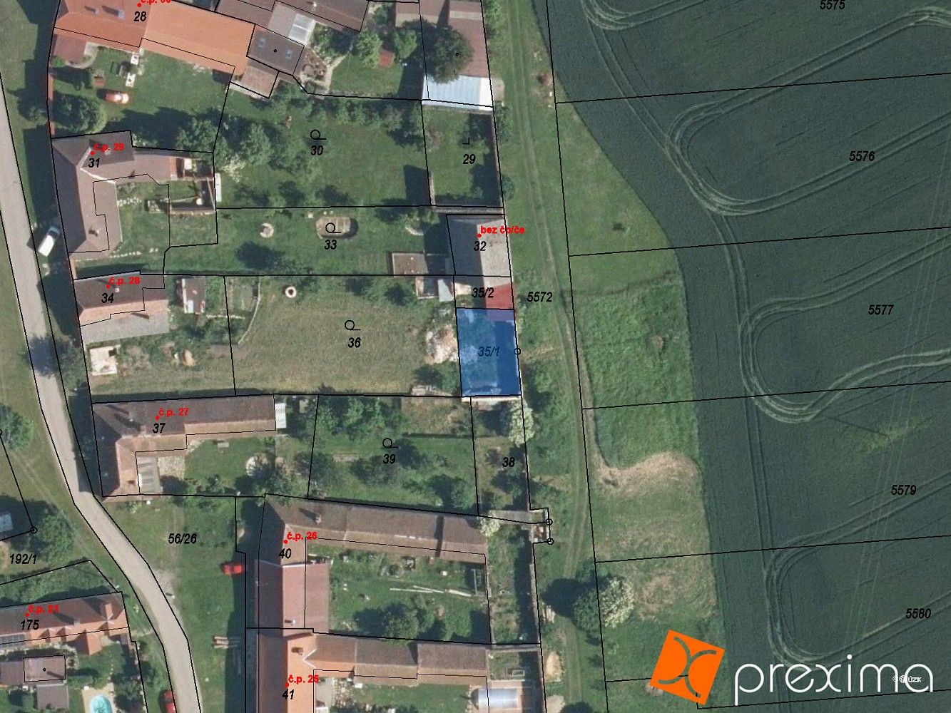 Pozemky pro bydlení, Šafov, okres Znojmo - 1