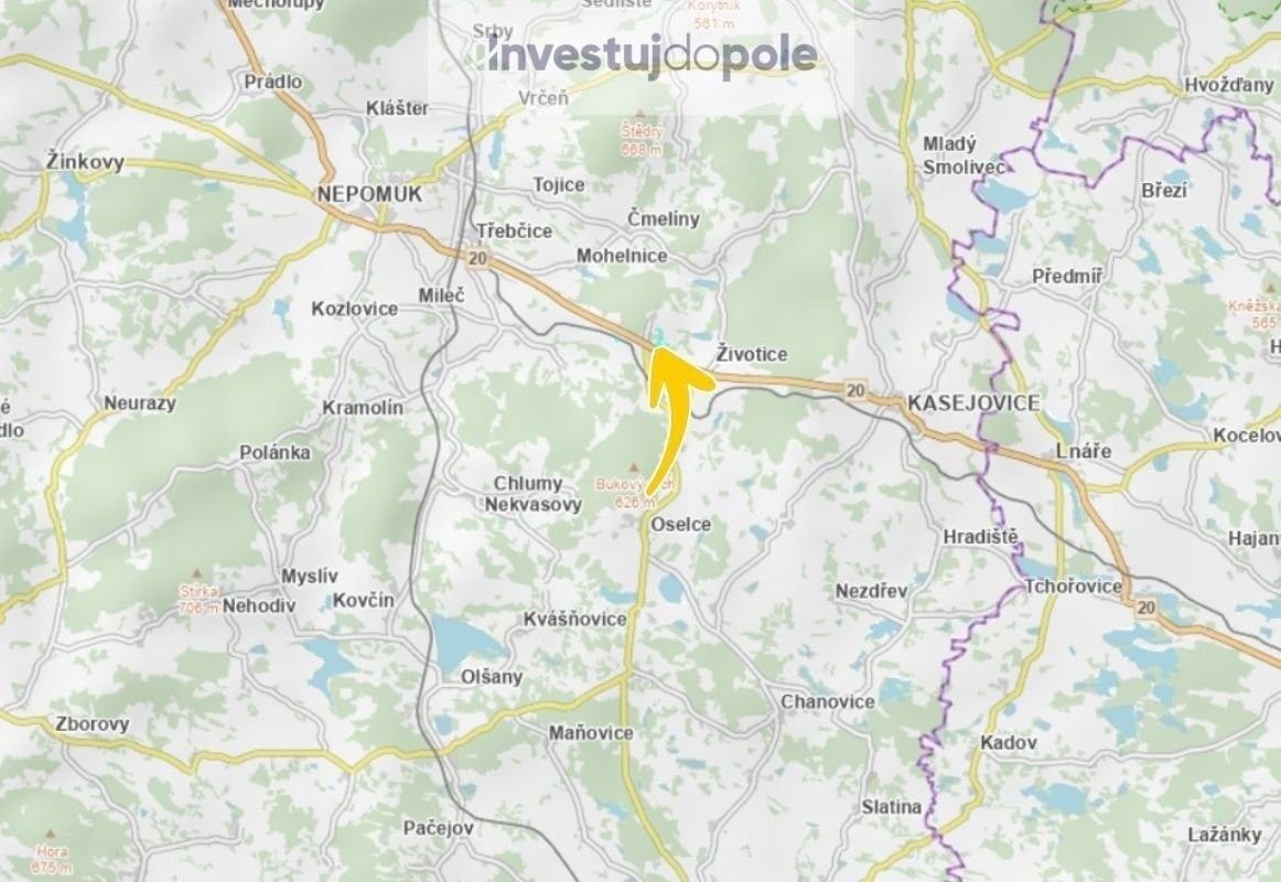 Zemědělský pozemek · Kasejovice - 3