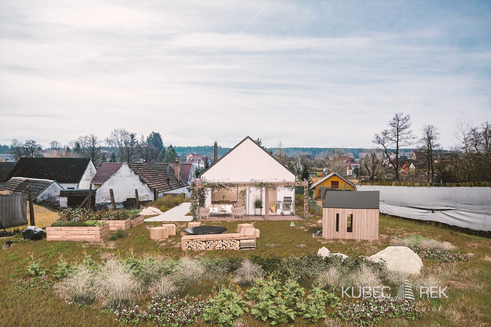 Pozemek pro bydlení · 600 m² · Ústrašice - 3
