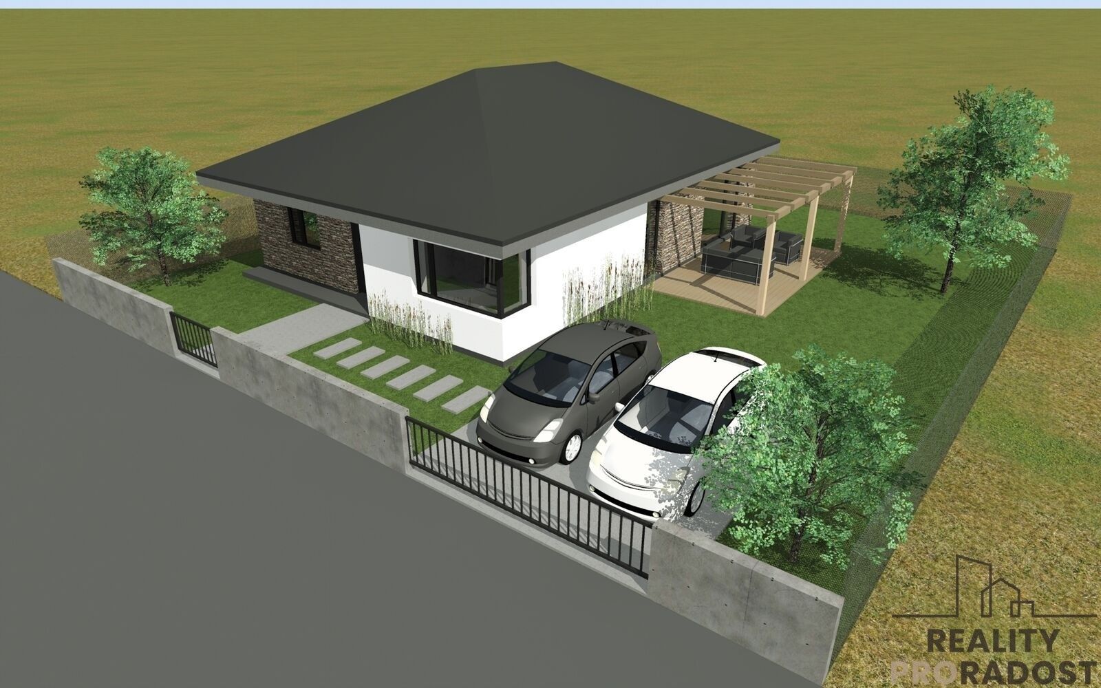 Pozemek pro bydlení, 1 163 m²