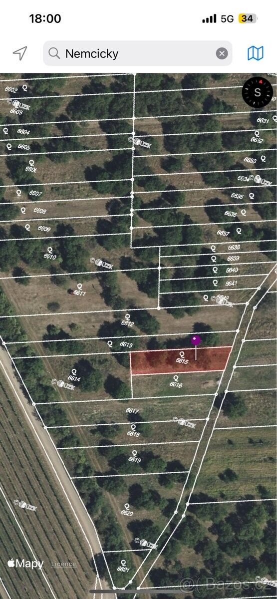 Prodej zahrada - Němčičky u Břeclavi, 691 07