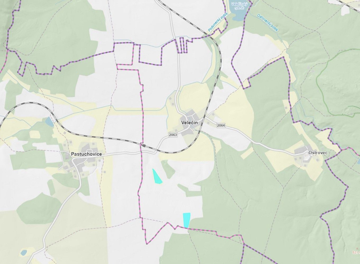 Zemědělské pozemky, Velečín, okres Plzeň-sever - 2
