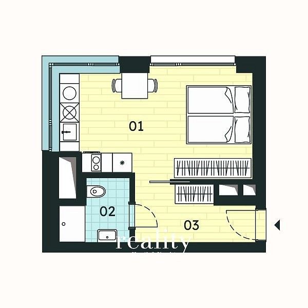 Prodej byt 1+kk - Znojmo, 29 m² - 5