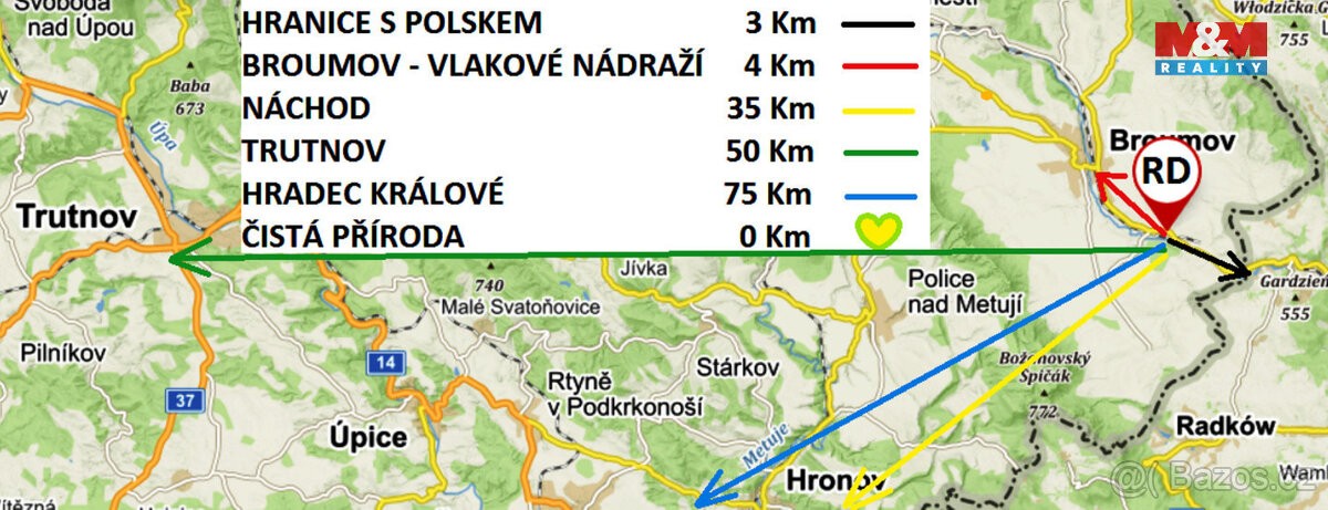 Stavební pozemek, Otovice – pohled 5