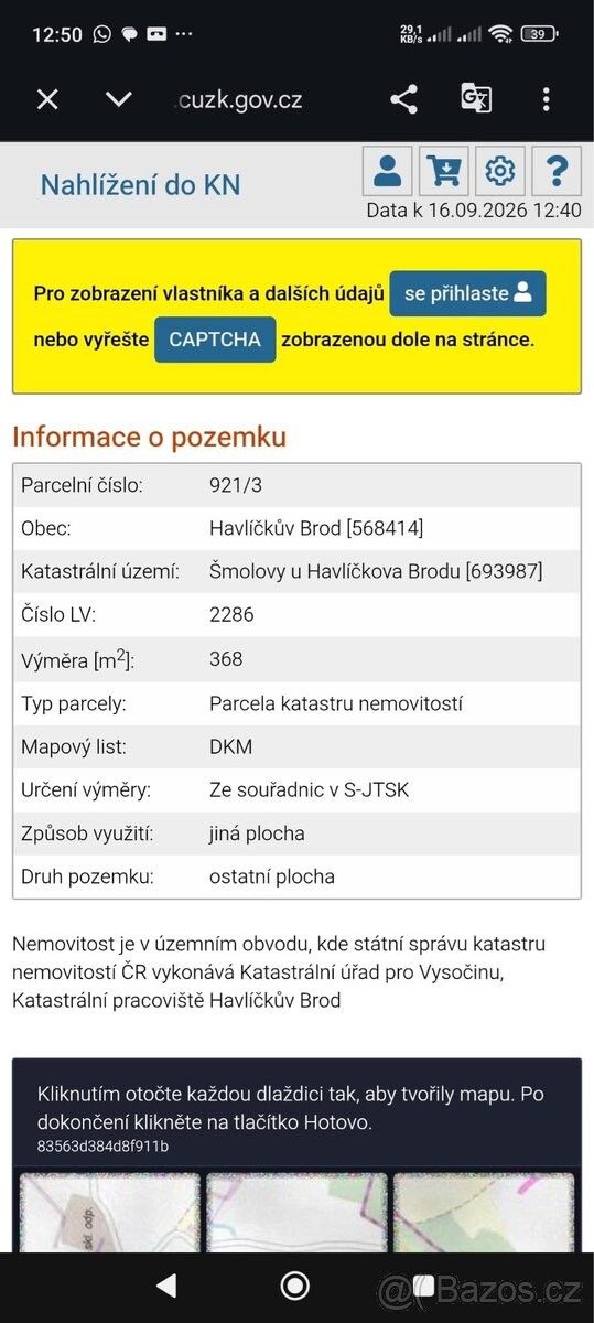 Prodej pozemek pro bydlení - Havlíčkův Brod, 580 01 - 5