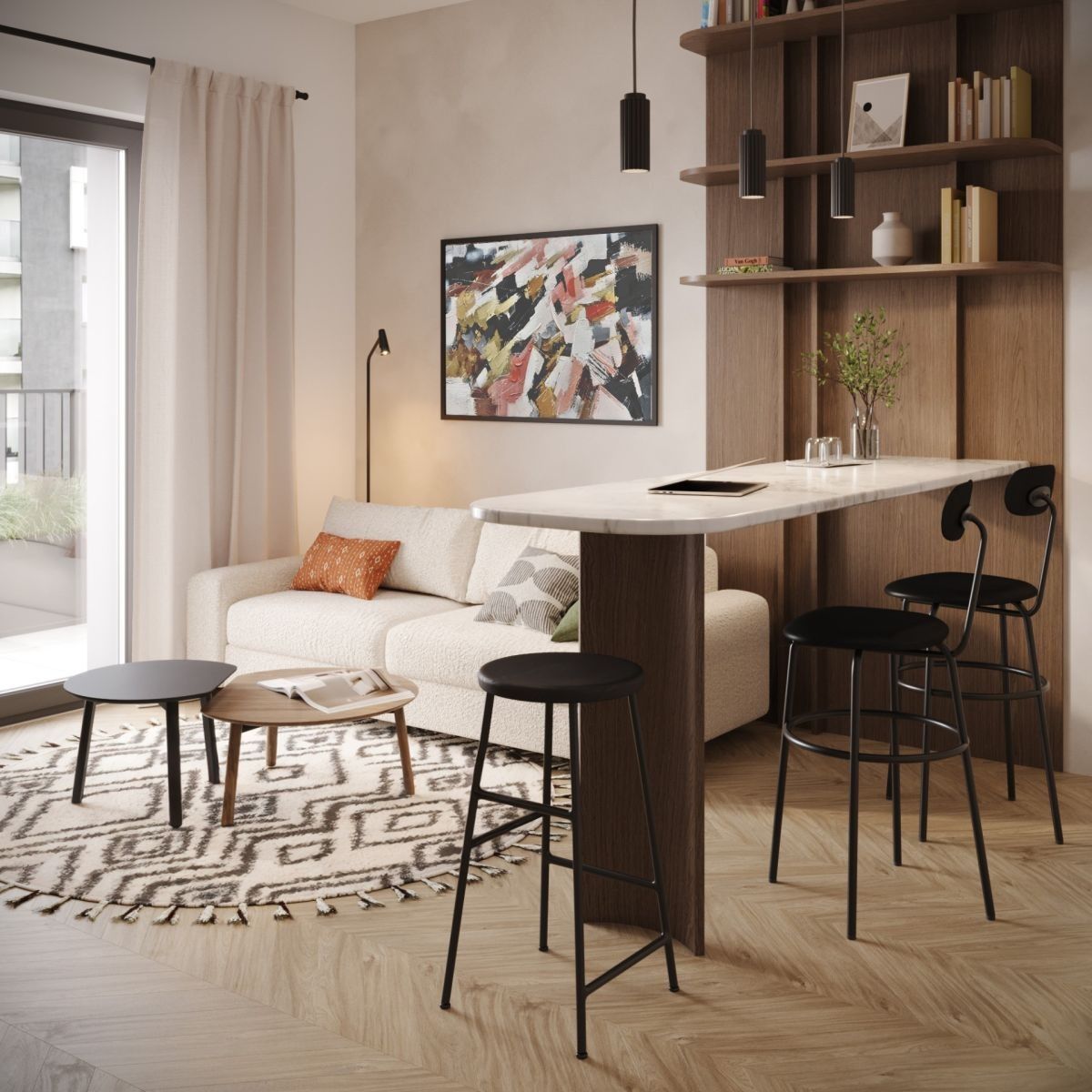 1+kk, K Botiči, Praha - Vršovice, 27 m² - 2