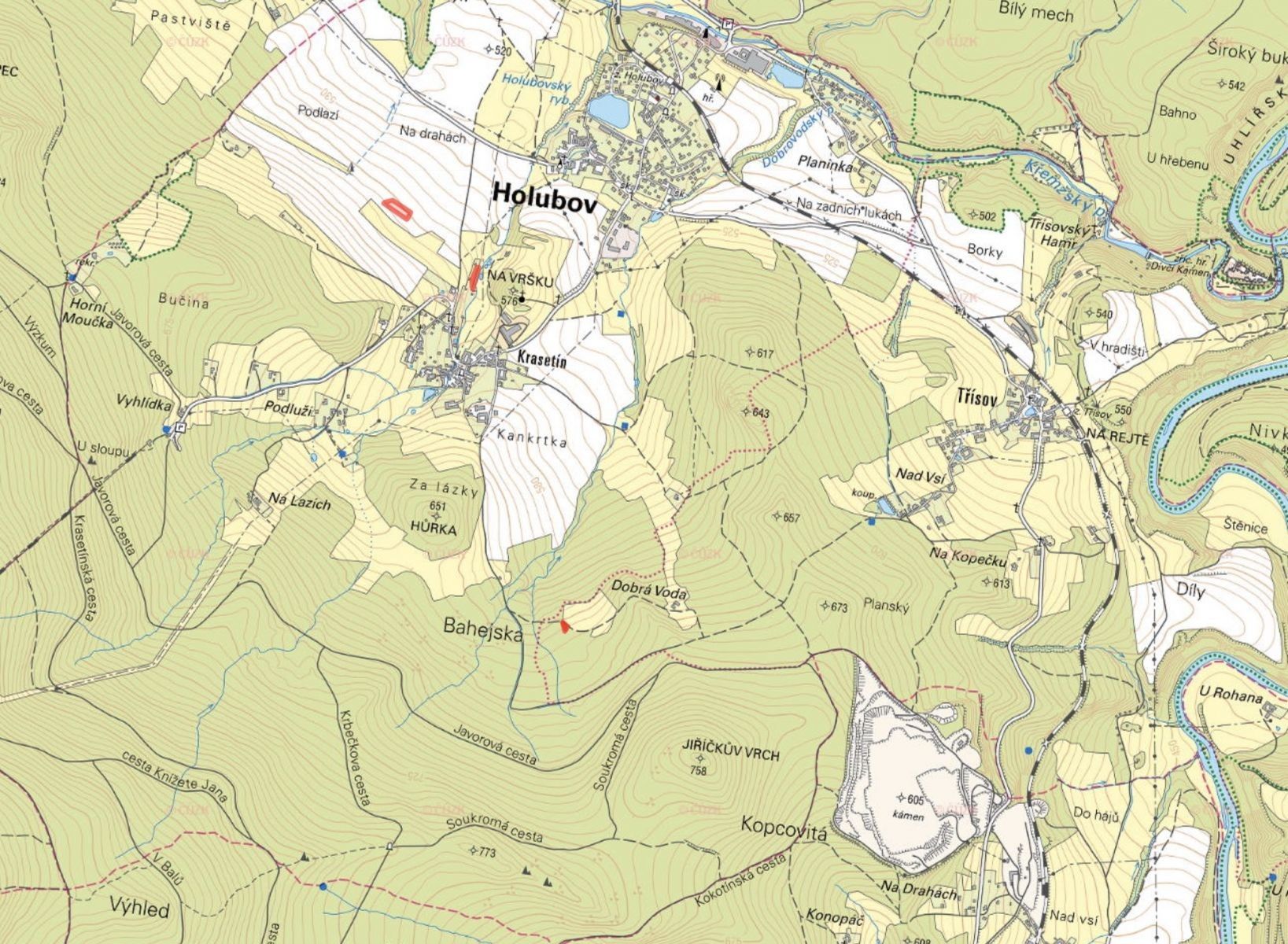 Prodej zemědělský pozemek - Holubov