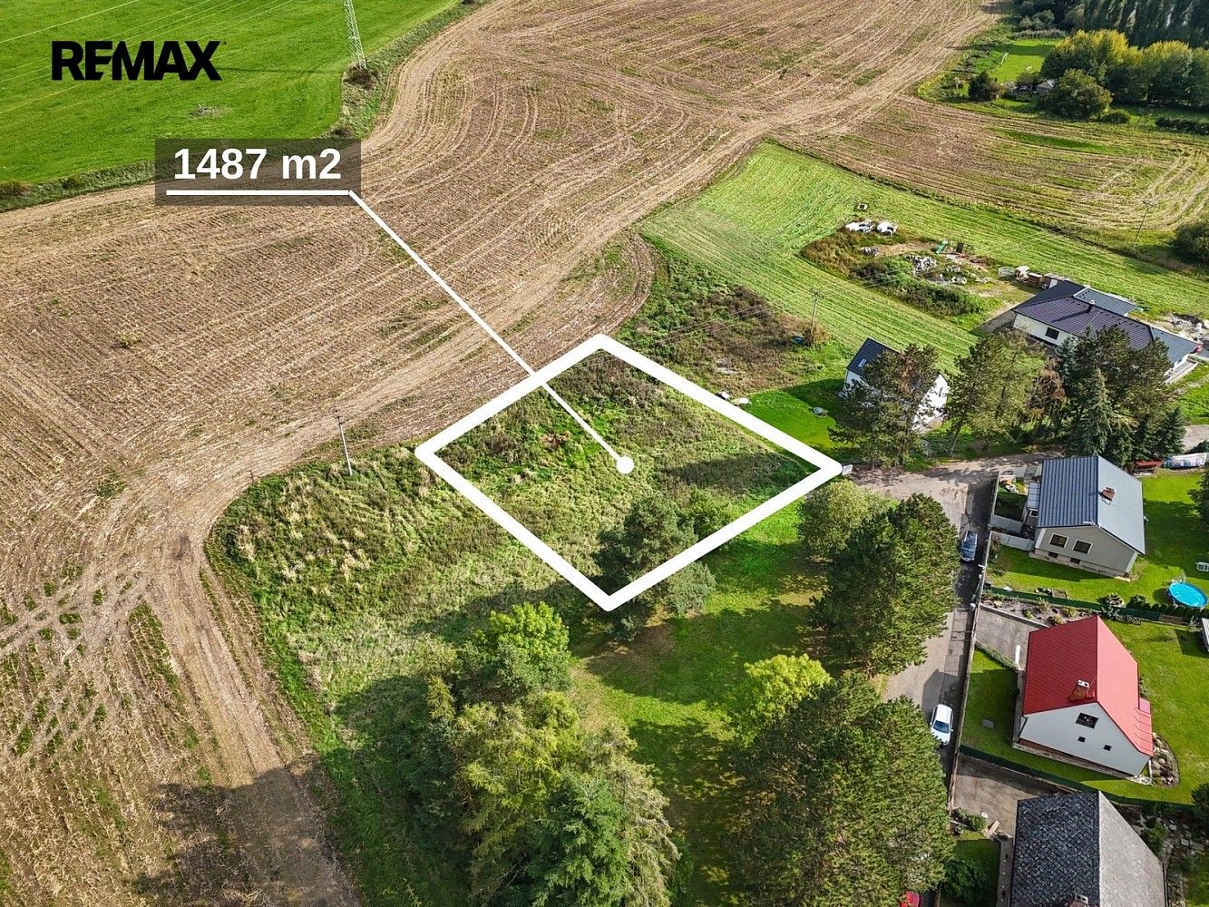 Pozemek pro bydlení, 1 487 m²