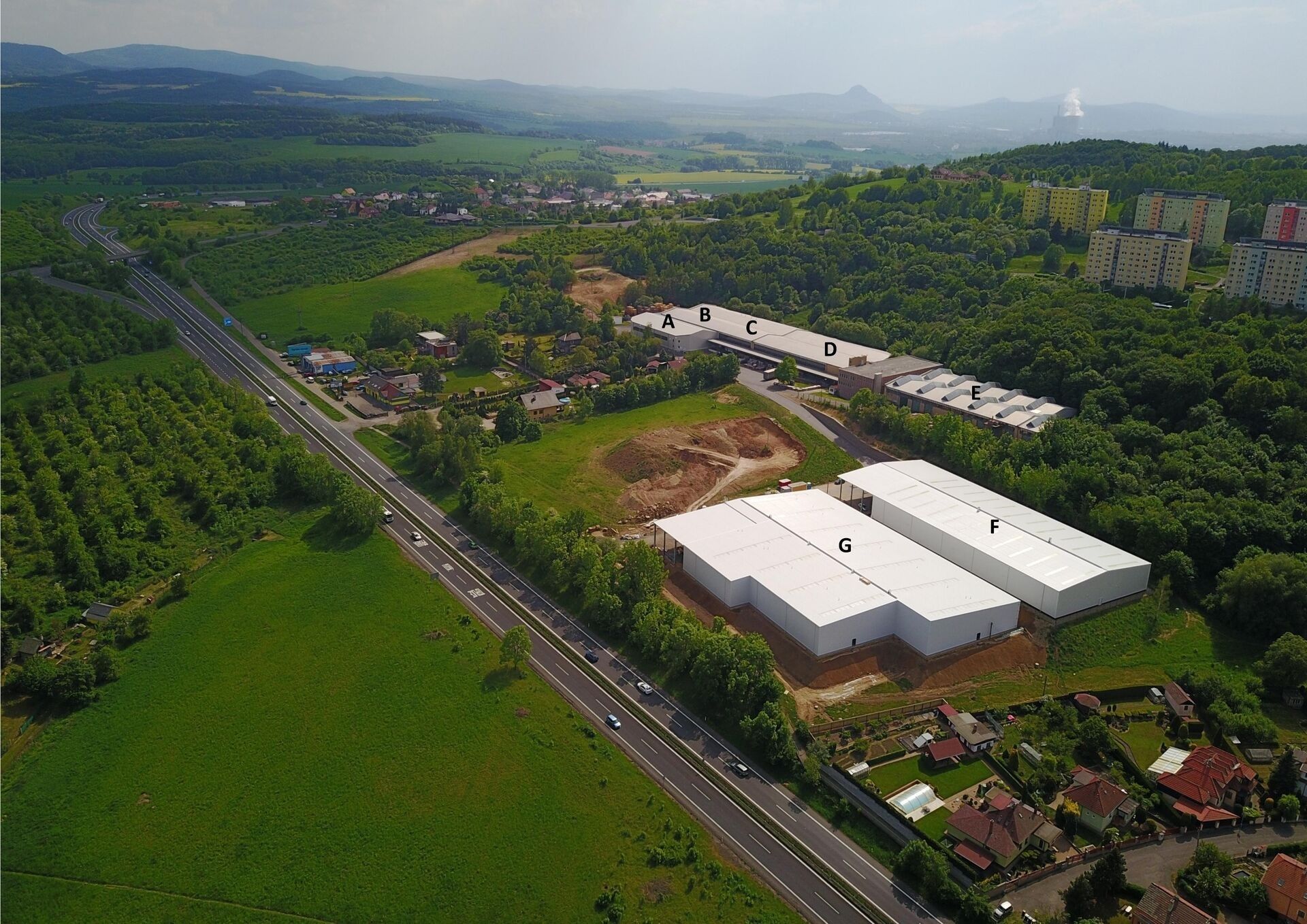 Sklady, Bílinská  , Teplice, 15 109 m² - 2