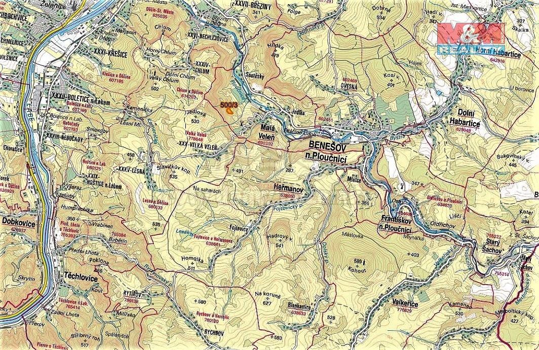 Louka · Malá Veleň, okres Děčín, Ústecký kraj - 4