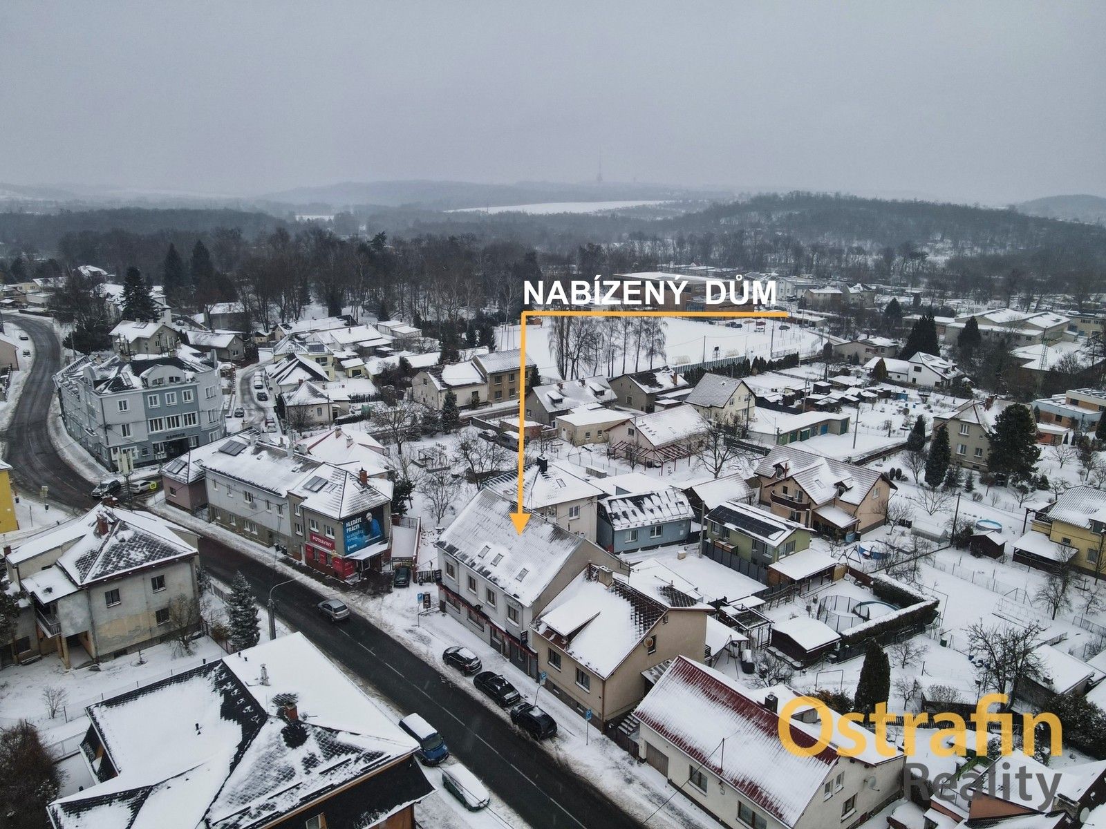 Ubytovací zařízení, Třebovická, Ostrava, 425 m²