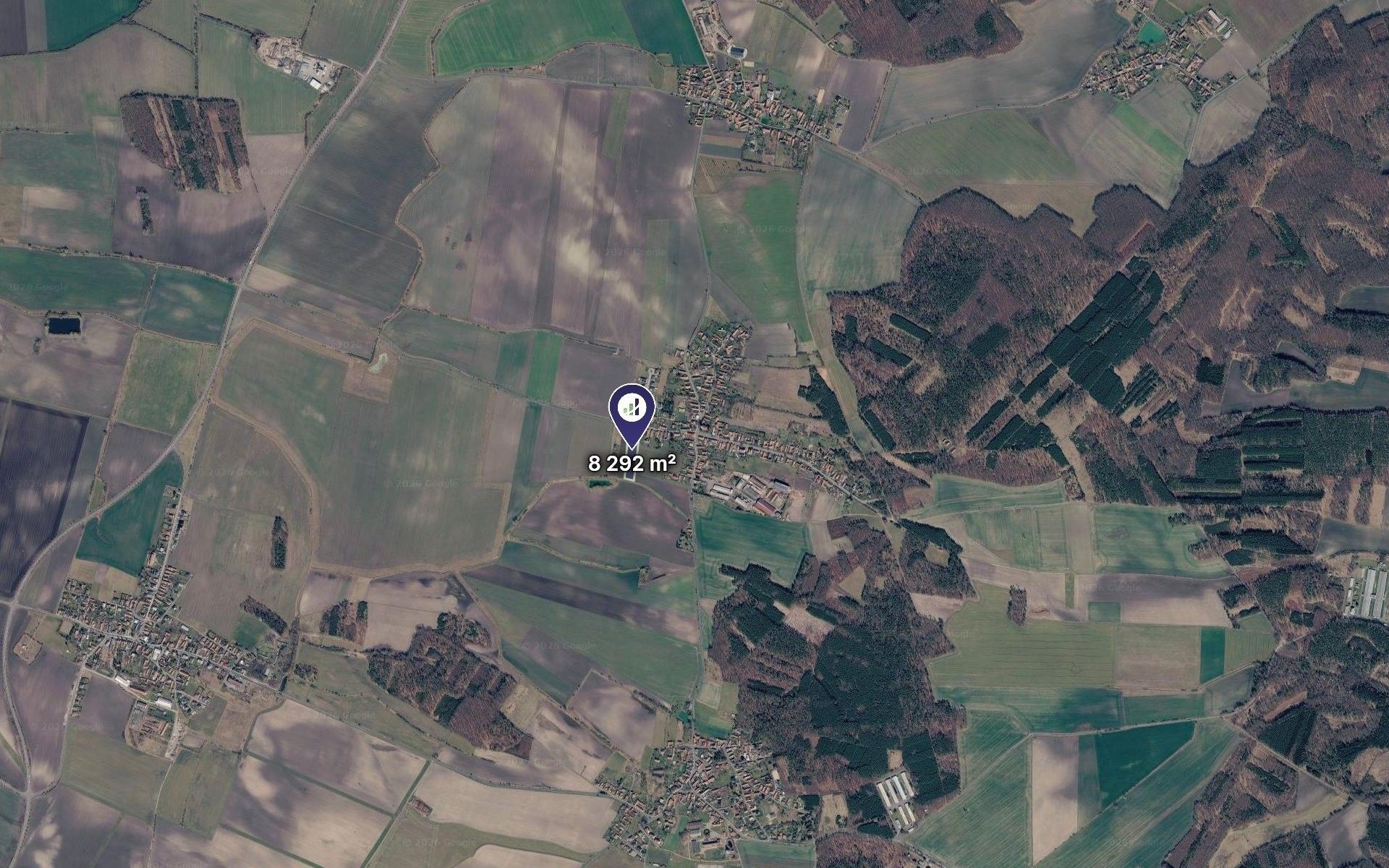 Pozemky pro bydlení, Ohaře, 8 292 m² - 2