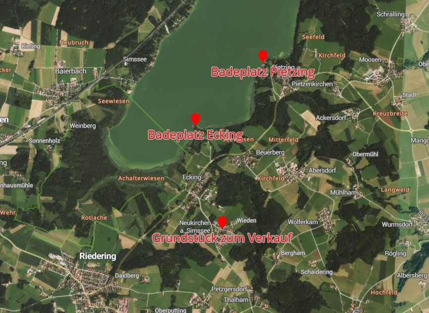 Pozemky pro bydlení, Berghamer Weg 2 Riedering OT Neukirchen Neukirchen am Simssee Bayern 83083 - 2